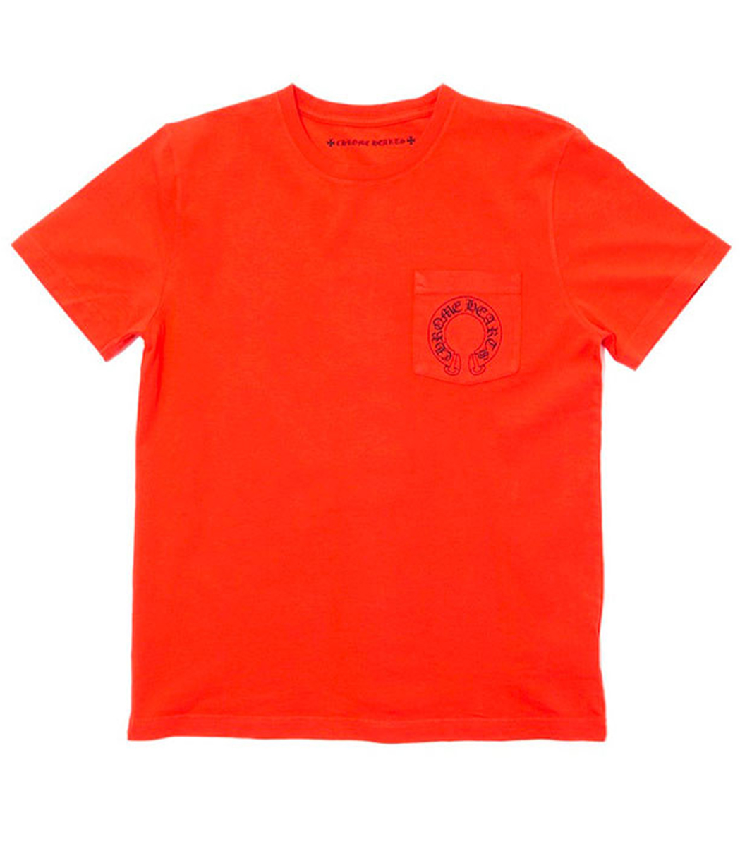 Chrome Hearts Matty Boy Call Me T-Shirt - Yellow/Orange - Upto 30% Off