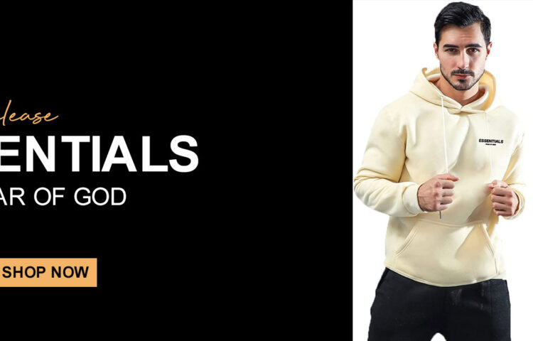 Essentials Clothing, Essentials Hoodie. Black Essentials Hoodie